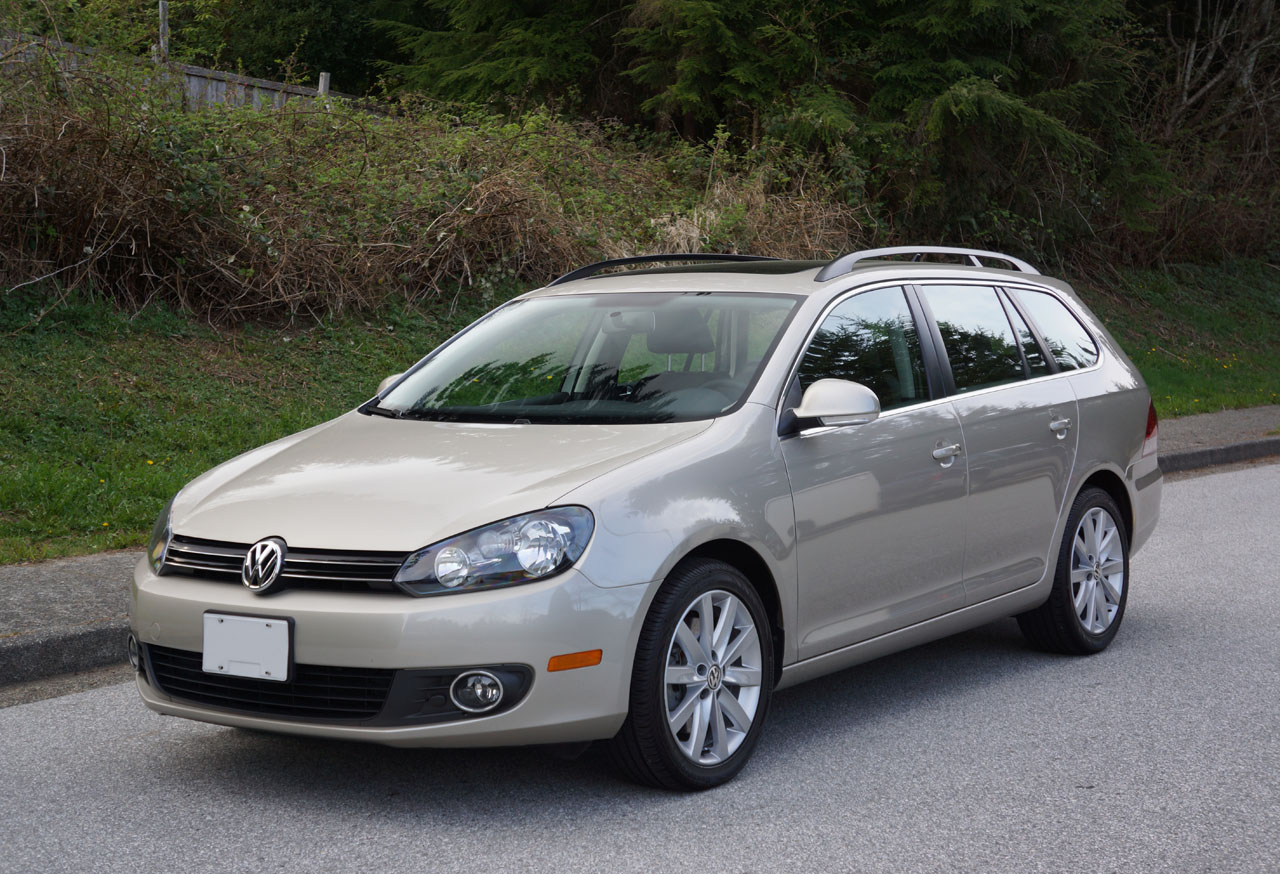 2014 Volkswagen Golf Wagon TDI Highline Road Test Review