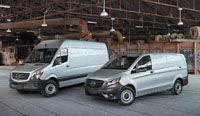 2017 Mercedes-Benz Metris and Sprinter Cargo Vans