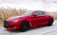 2019 Infiniti Q60 I-Line Red Sport 400