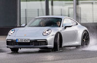 Porsche adds Wet mode to new 911