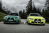 2021 BMW M3 and M4