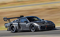 Jeff Zwart in a Porsche 935 tribute at the 2020 Pikes Peak International Hill Climb