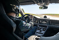 2021 Panamera Turbo S breaks production sedan lap record at Road Atlanta racetrack