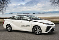 Toyota to supply Mirai fuel-cell cars to Lyft Canada