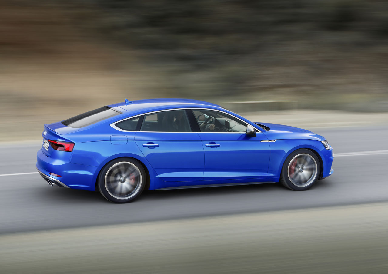 New Audi S5 Sportback leads its fourdoor coupe competitors in