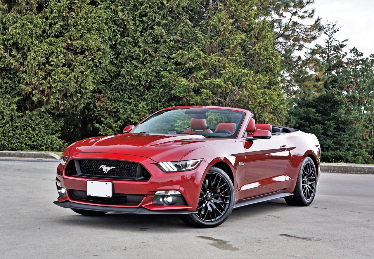 2017 Ford Mustang GT Convertible Road Test.