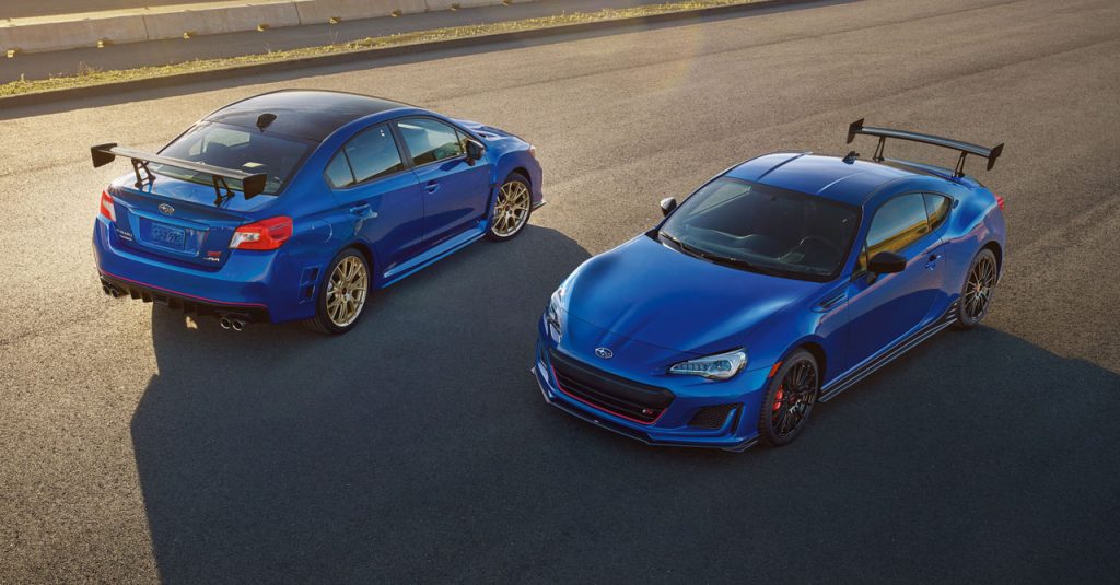 2018 Subaru WRX STI Type RA and BRZ tS