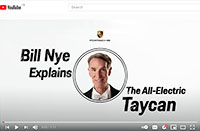 Bill Nye The Science Guy explains Porsche Taycan tech