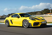 Porsche 718 Cayman GT4 z roku 2022