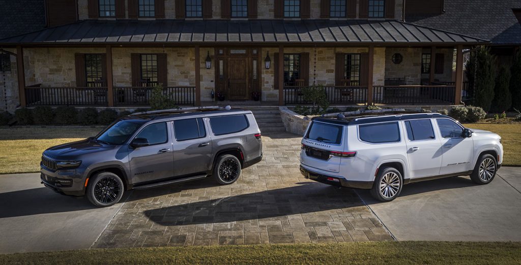 2023 Jeep Wagoneer L and Grand Wagoneer L