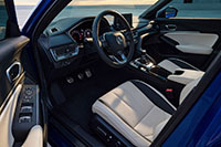 The new 2023 Acura Integra's interior.
