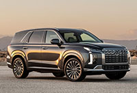 The new 2023 Hyundai Palisade parked outdoors.