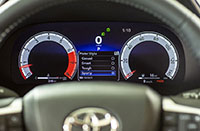 2023 Toyota Highlander Limited and Platinum models to receive a 12.3-inch configurable driver's display.