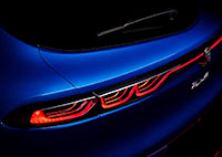 The new 2023 Alfa Romeo Tonale Veloce (European-spec) model's LED taillights look sharp.