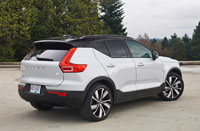 The XC40 still looks good after nearly half a decade, and even better in EV form.