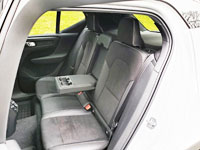 The rear seats feature plush microsuede seat inserts too.