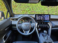 Here's a closer look at the 2022 Toyota Venza Limited AWD model's cockpit.