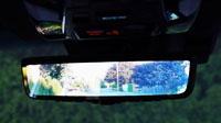 Check out the Venza Limited's digital rearview mirror!