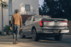 Rear Profile F-150 Lightning