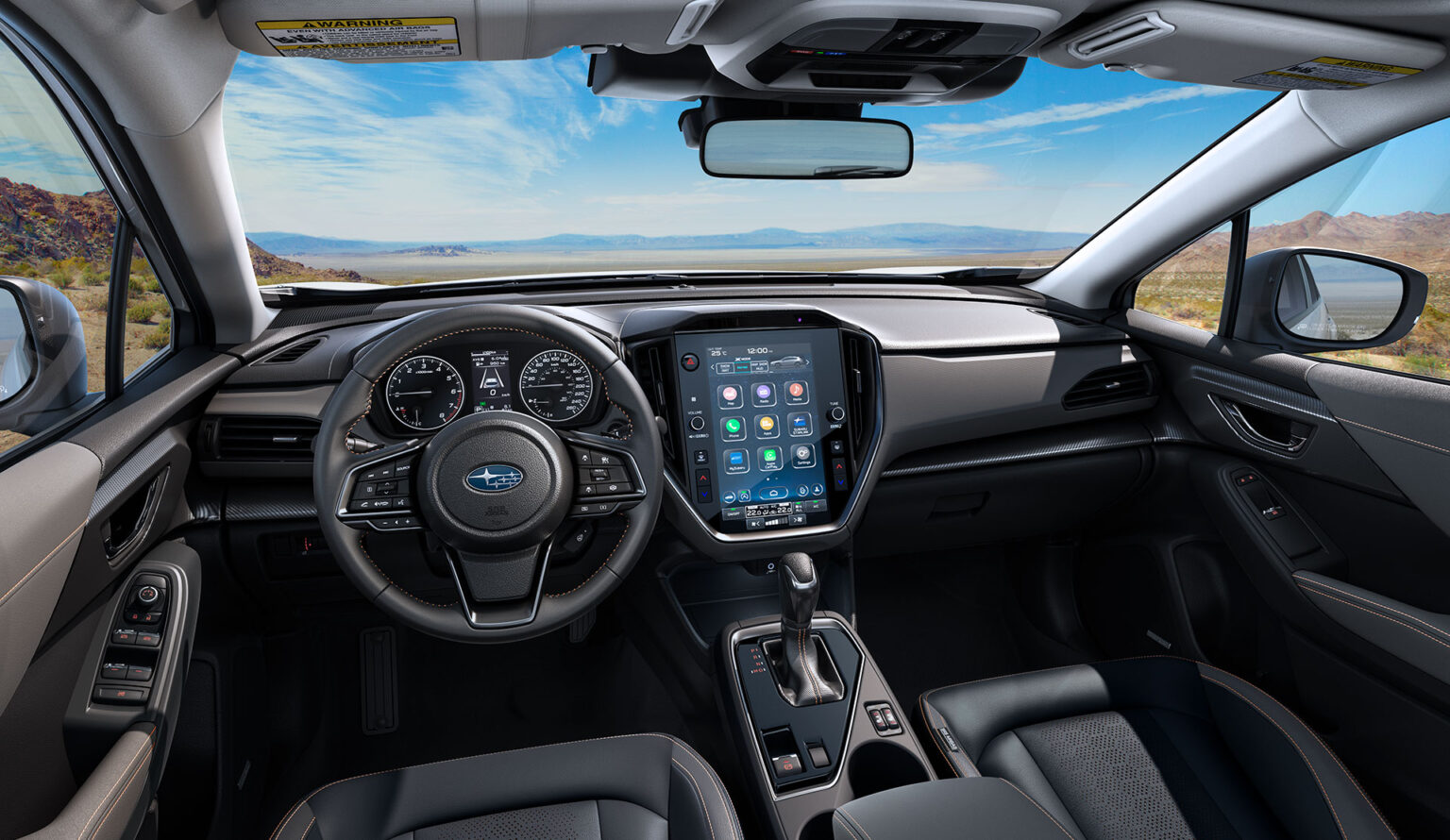 2024 Subaru Crosstrek interior The Car Magazine