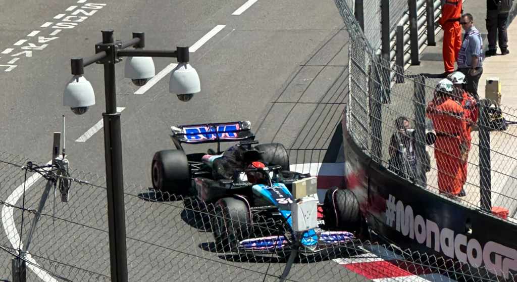 BWT Alpine F1 Car of Esteban Ocon
