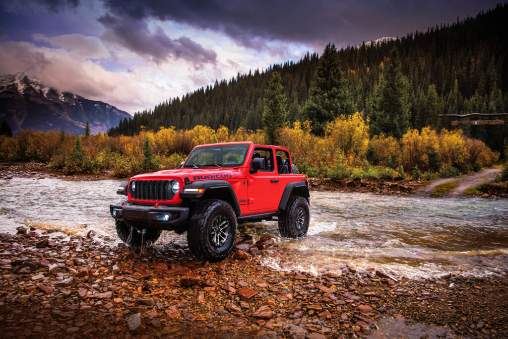 2025 Jeep® Wrangler Rubicon two-door with Xtreme 35 Tire Package