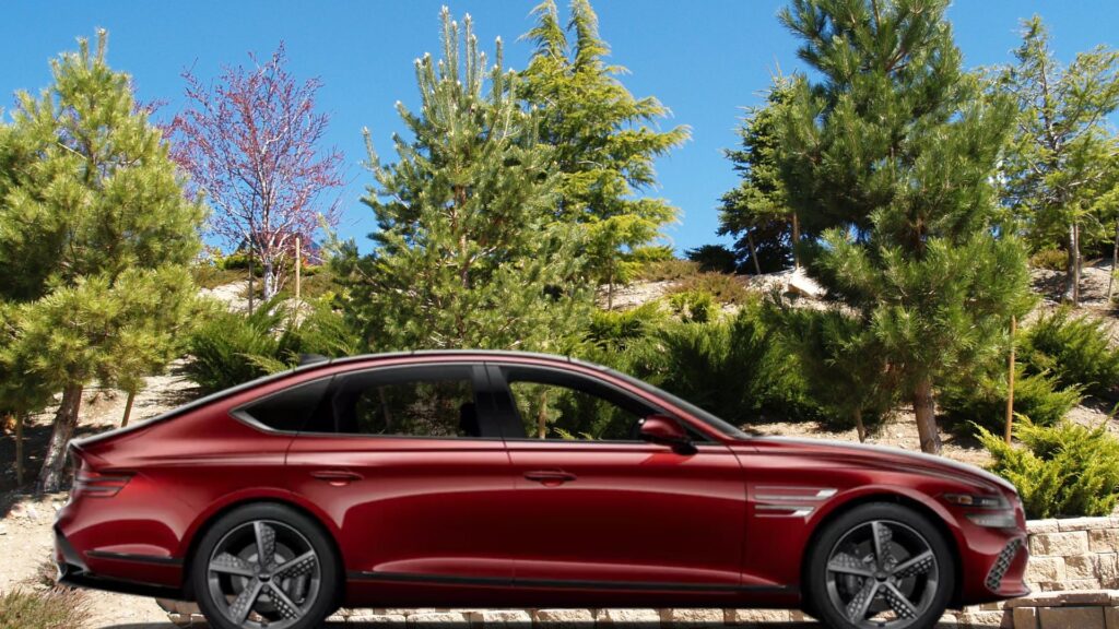 Genesis G80 V6 Turbo Side View