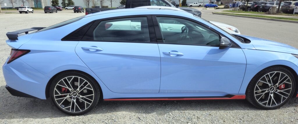 Hyundai Elantra N Powder Blue