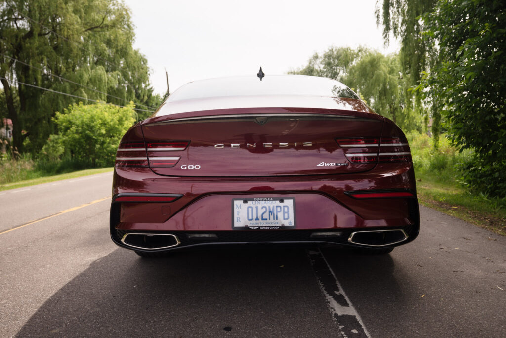 2025 Genesis G80 - Rear
