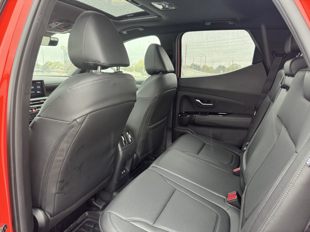 2025 Hyundai Santa Crux Rear Seating