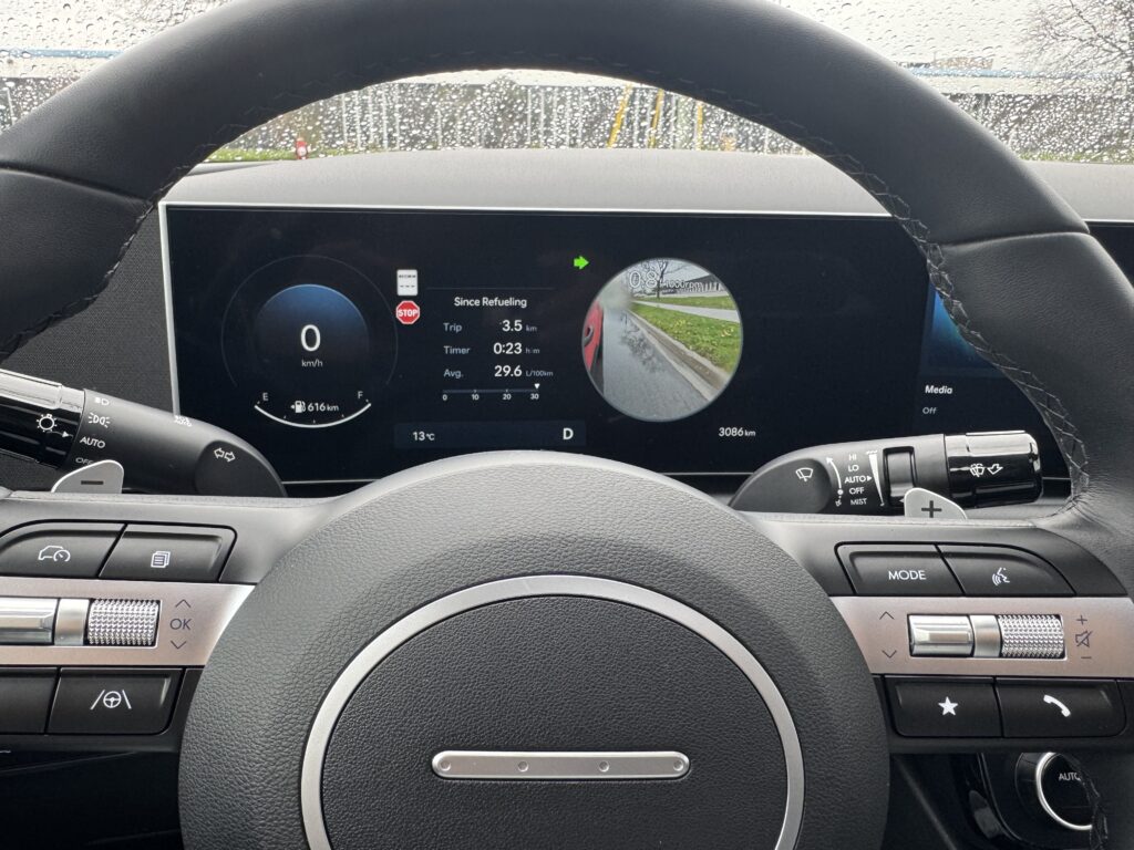 2025 Hyundai Santa Crux Turn Signal Camera