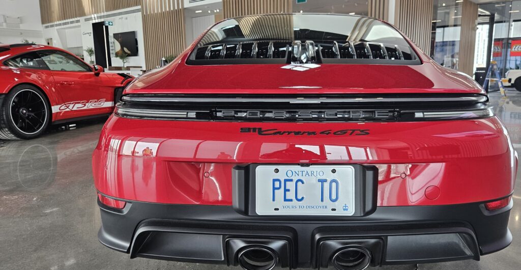 Porsche Experience Centre Toronto Display Car