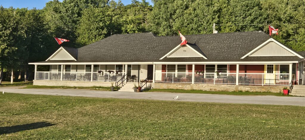 Front View Of The Inn At Gore Bay Dining Room