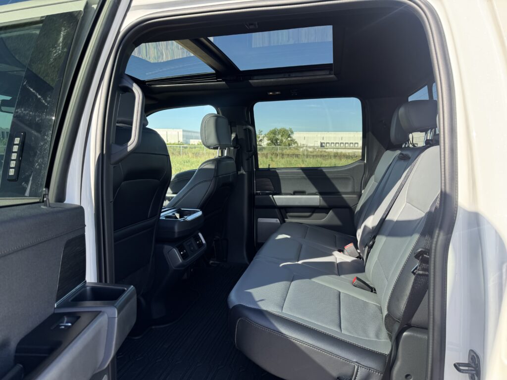 2025 Ford F-150 Lightning Rear Seat