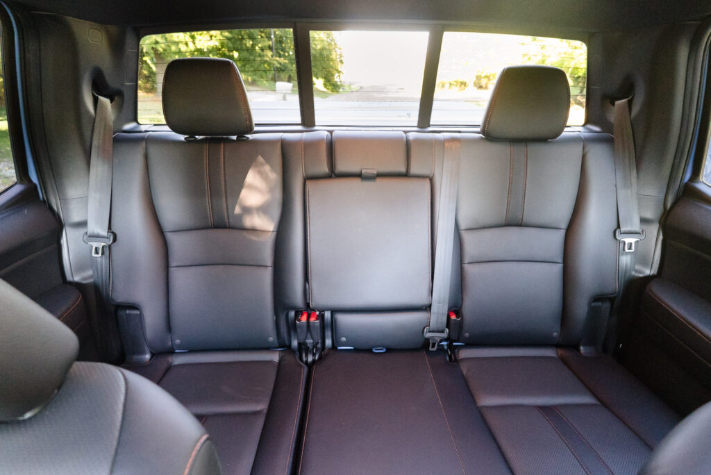 2025 Honda Ridgeline -Rear Seating