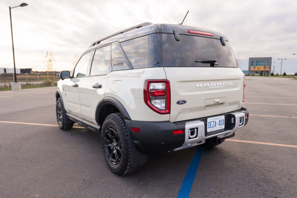 2025 Ford Bronco Sport Badlands Sasquatch - Left rear view