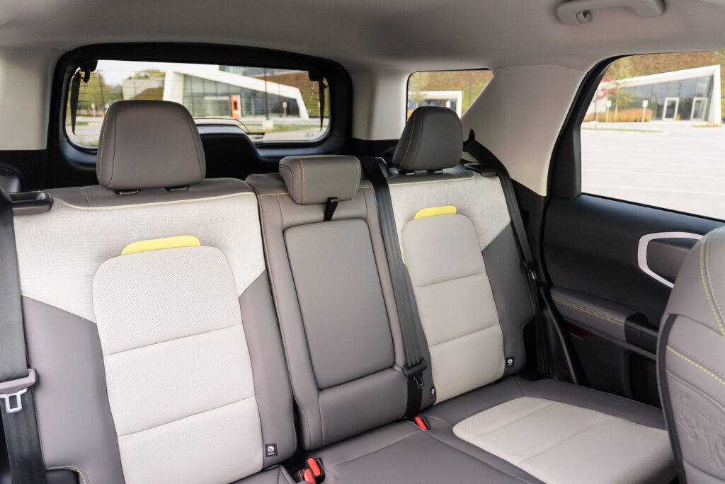 2025 Ford Bronco Sport Badlands Sasquatch - Rear seat