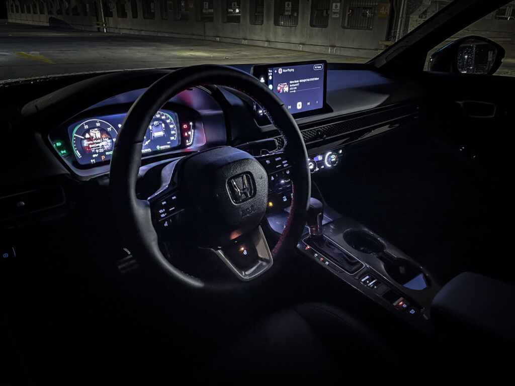 Interior View Of 2026 Honda Civic Sport Touring Hybrid Sedan 2025-11-30