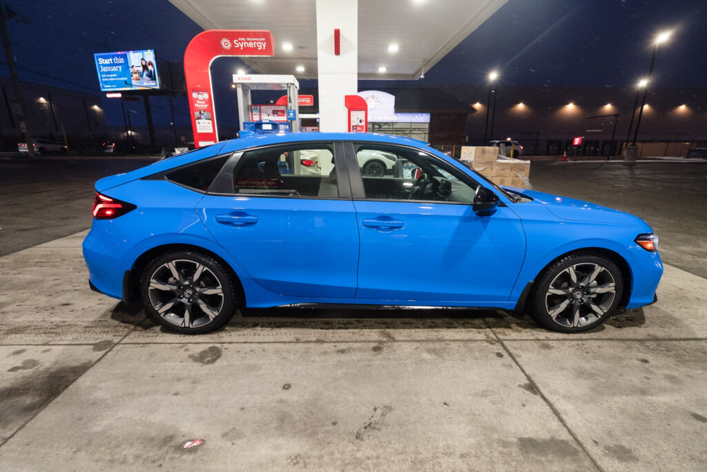 2026 Honda Civic Sport Touring Hybrid Hatchback - Side