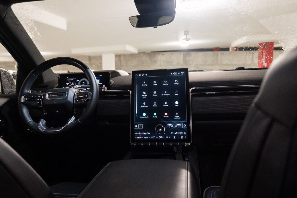 2026 GMC Sierra EV Denali - Front Cabin