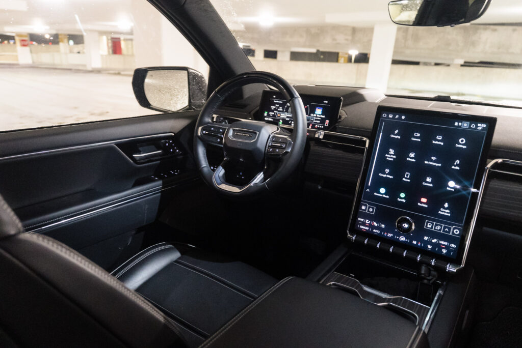 2026 GMC Sierra EV Denali - Front Driver Cabin