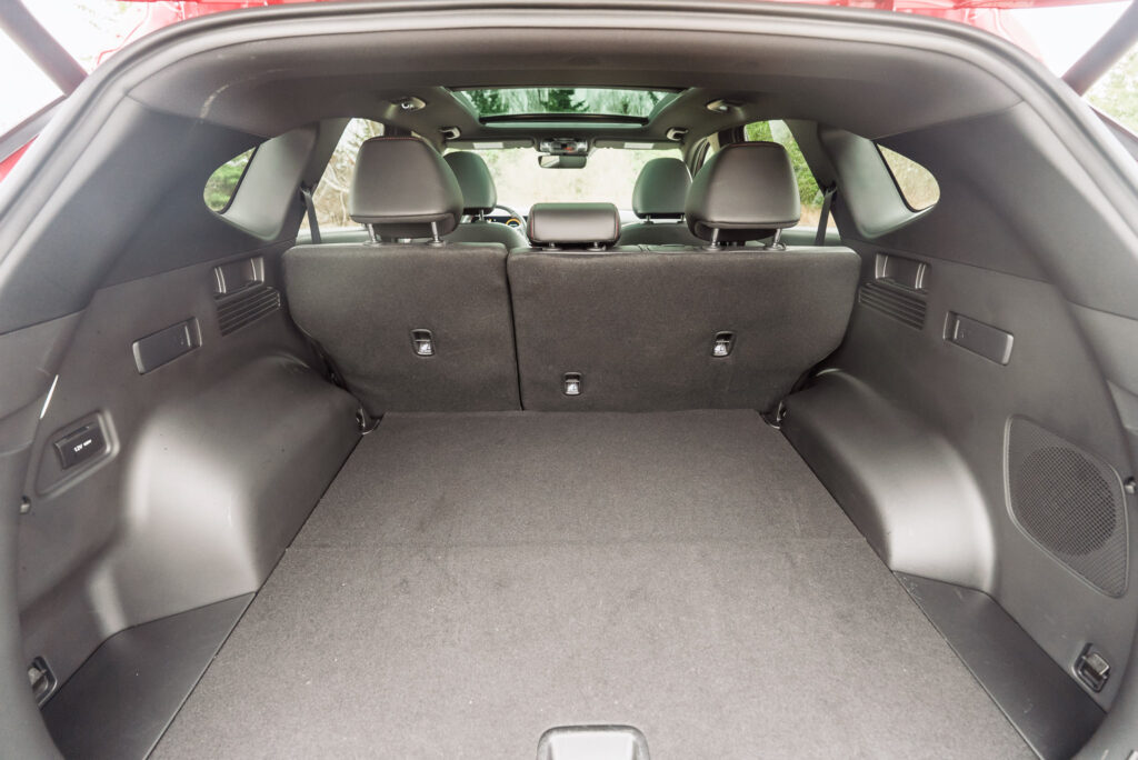 2026 Hyundai Tucson Hybrid N-Line - Cargo area