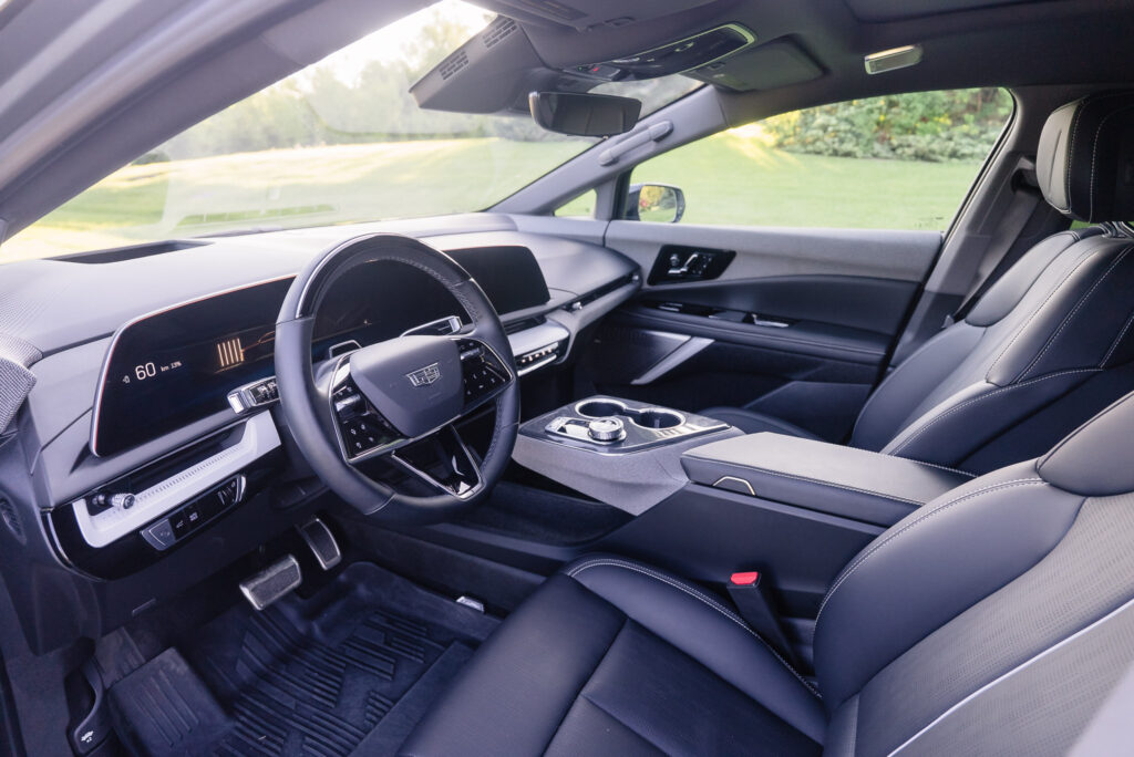 2026 Cadillac OPTIQ Premium Sport AWD Front Cabin