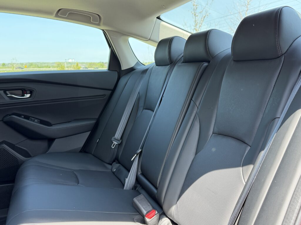 2026 Honda Accord Hybrid Rear Seat