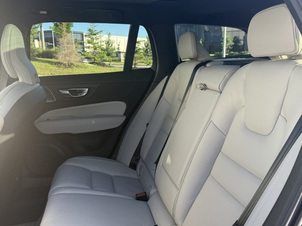 2026 Volvo V60 B5 AWD Ultra Rear Seating