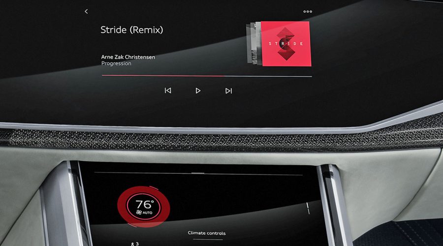 Audi Q8 Concept Android open source infotainment