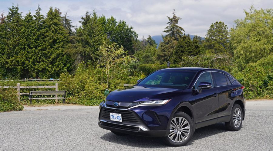 The sleek looking 2022 Toyota Venza Limited AWD splits the air in order to maximize fuel-efficiency.