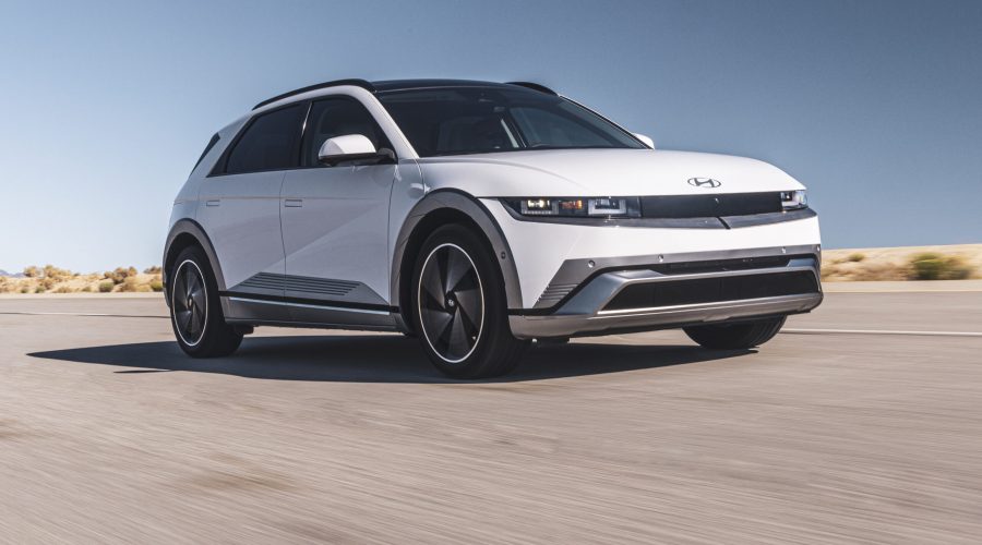 2026 Hyundai IONIQ 5 Limited Right Front US Model Shown