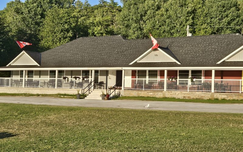 Front View Of The Inn At Gore Bay Dining Room