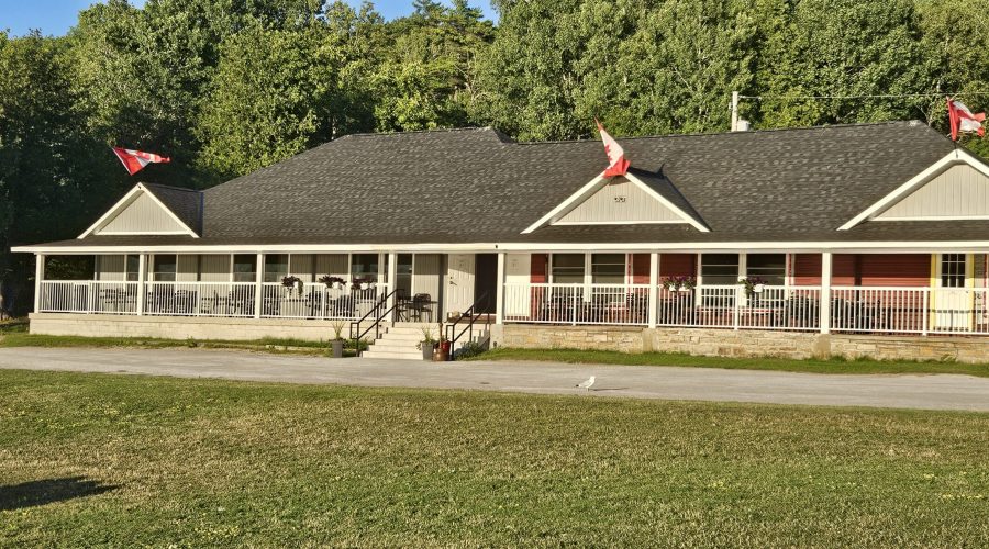 Front View Of The Inn At Gore Bay Dining Room
